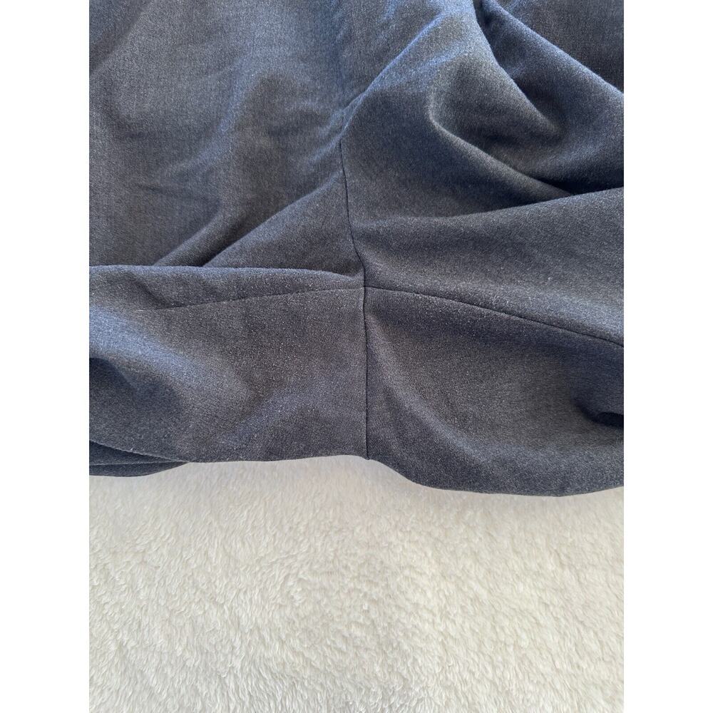 AB STUDIO waist elastic band gray charcoal pant women size 8 - Picture 13 of 14